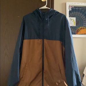 Tillys Windbreaker (dark blue + copper)
